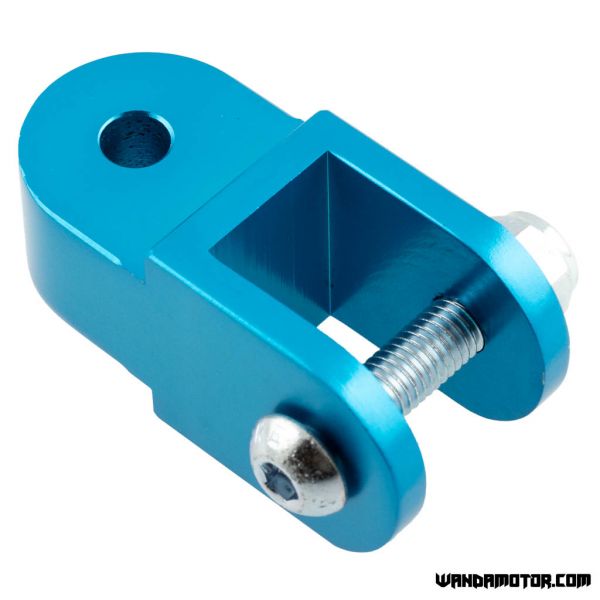 Shock extension CNC +40mm blue